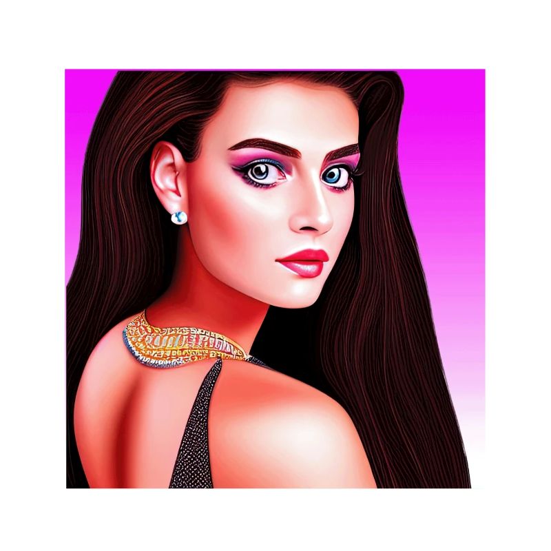 Retrowave Synthwave 80s Character Design