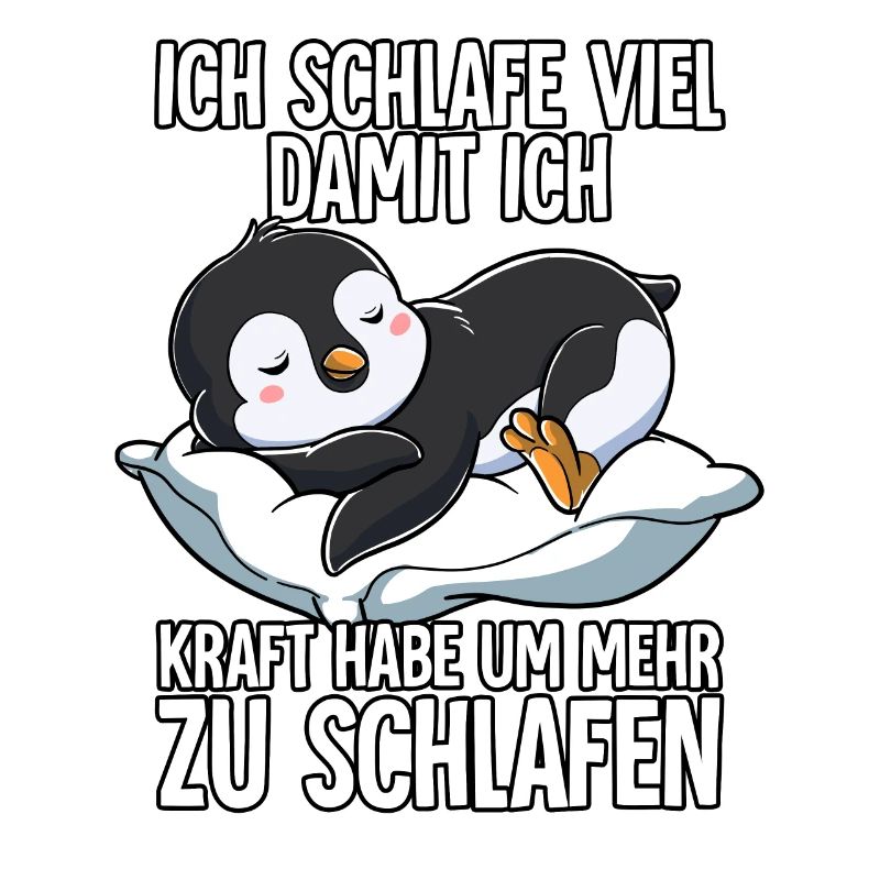 Ich Schlafe Pinguin