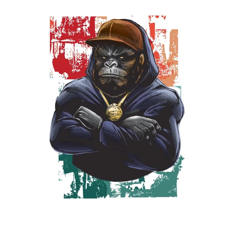 Monkey Setzen Sie Ein Statement Mit Unserem