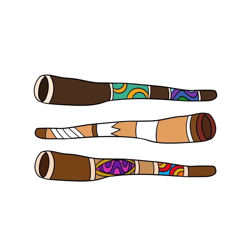 Juste collectionner des didgeridoos