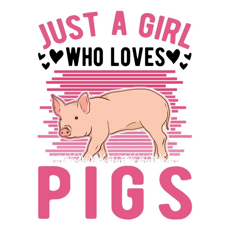 Schweine Mädchen Schweinebauer