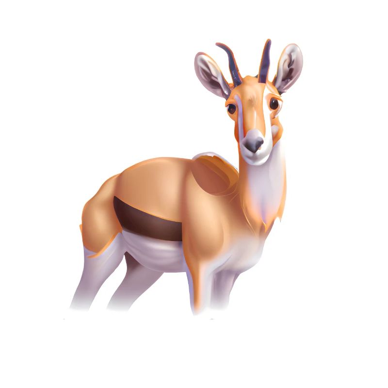 Saiga-Antilope