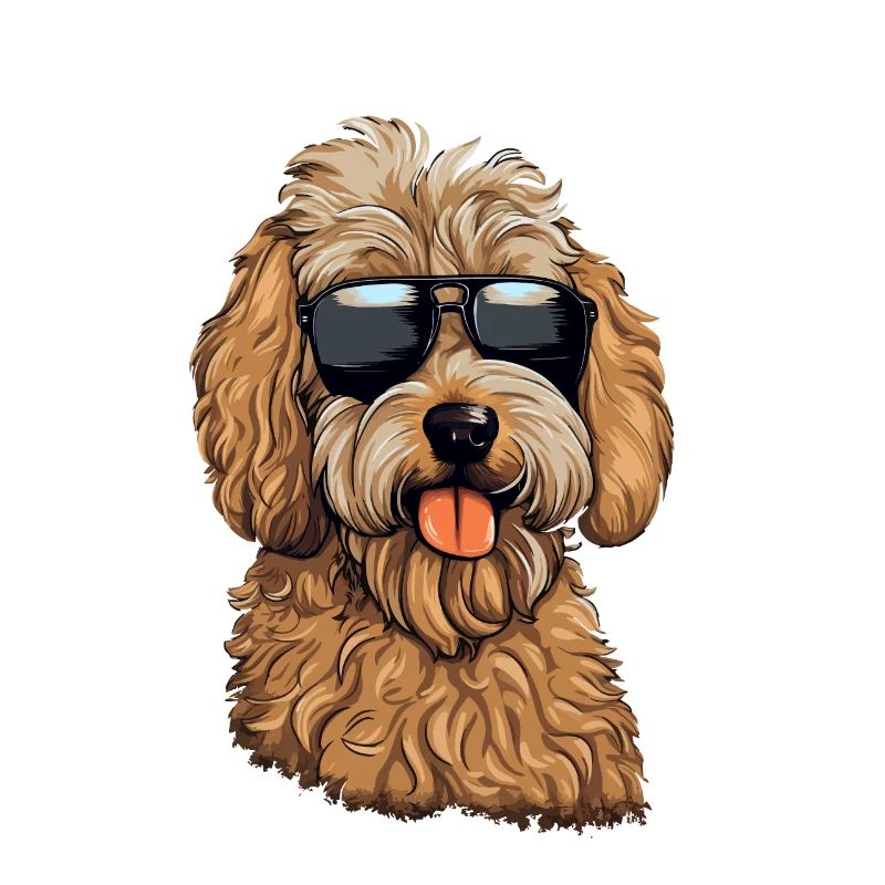 Goldendoodle Echt Cool Dood
