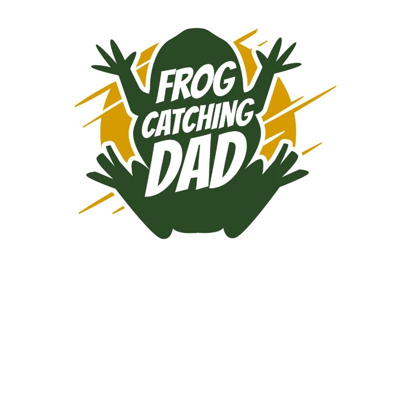 Frog Catching Dad Tadpole Tree Frog Toad