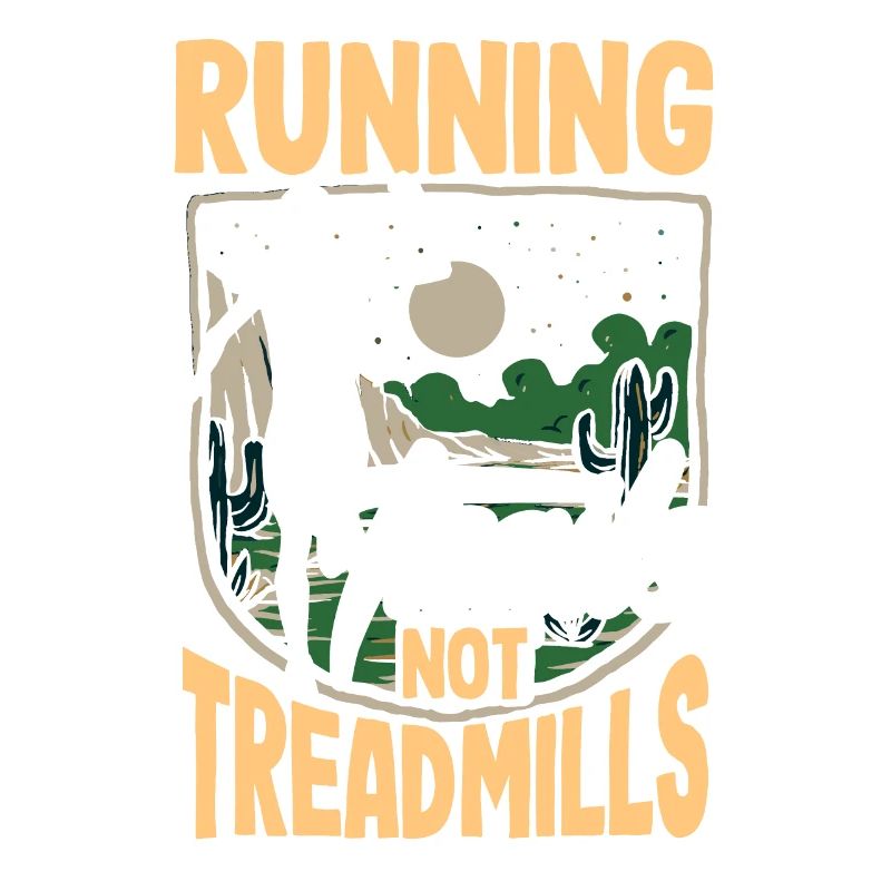 Running trails not treadmills