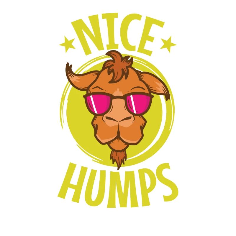 nice Humps cooles Kamel Dromedar