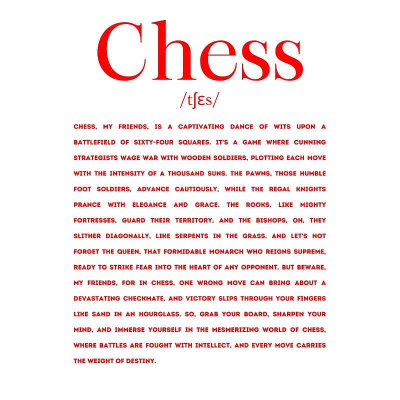 Chess Definition