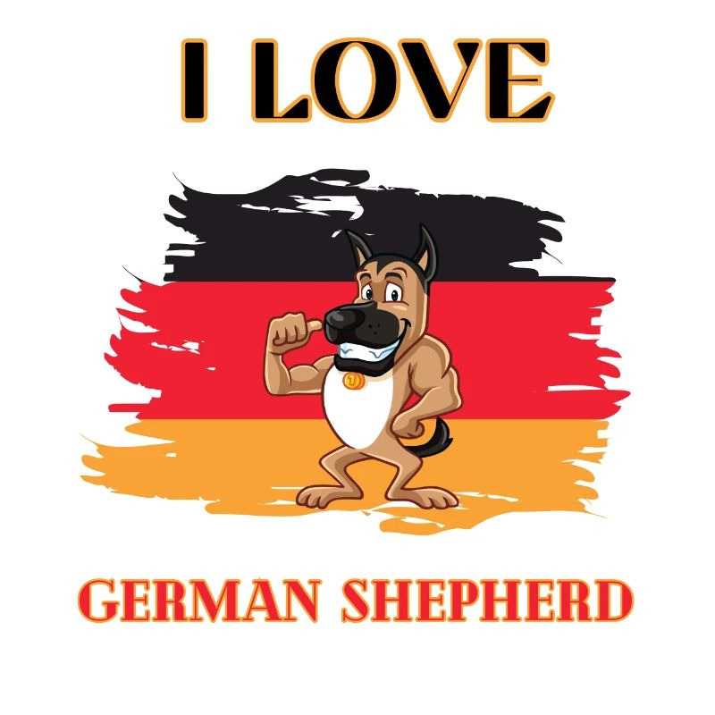 Süßer Deutscher Schäferhund