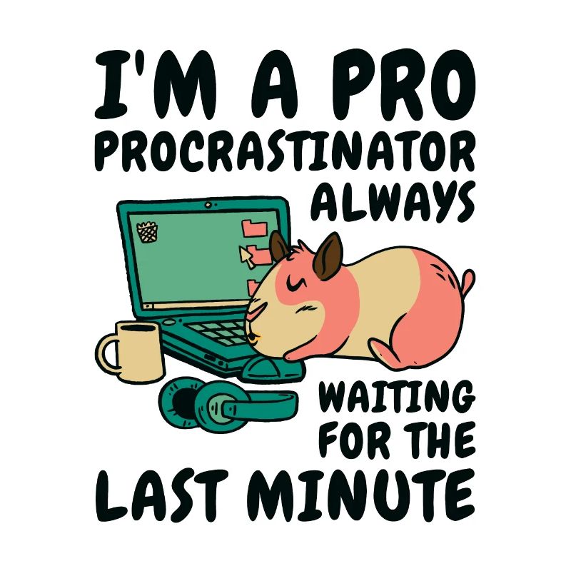 Procrastiner le temps du procrastinateur de hamster