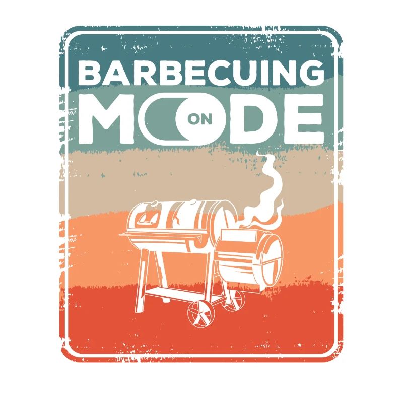 Barbecuing Mode On BBQ Grilling Barbecue Grill