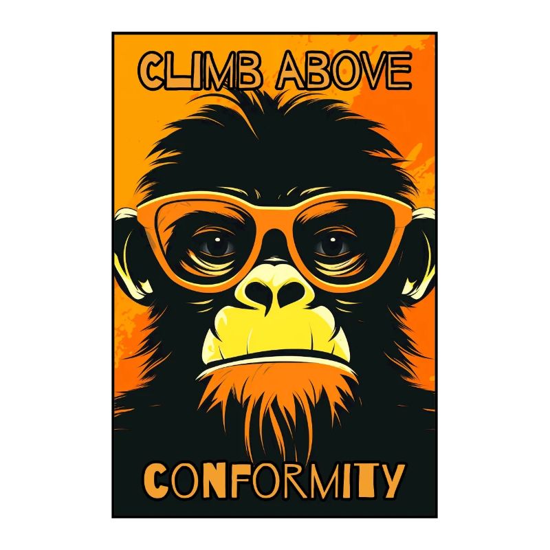 Surmonter la conformité : singe frissonnant
