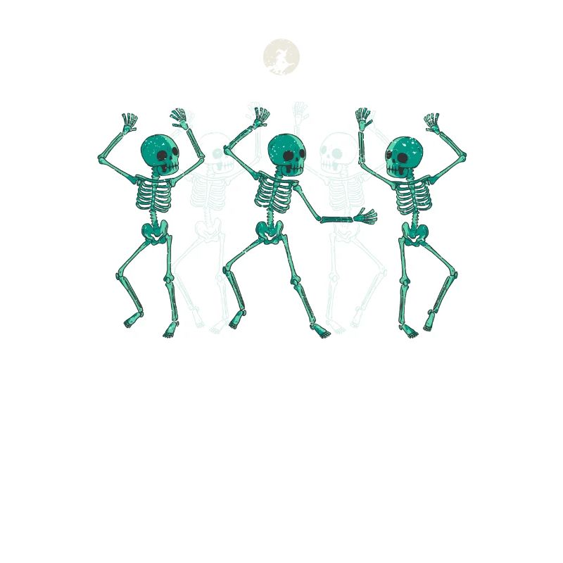 Dancing Skeletons Dab Dance Poses Funny