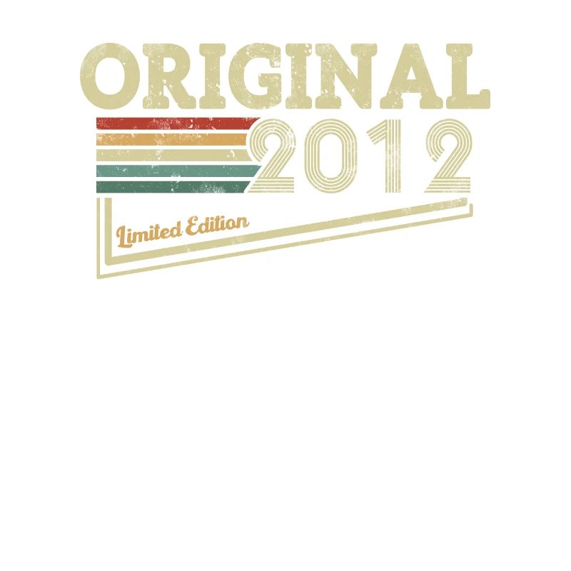 Retro 2012 Birthday Gift