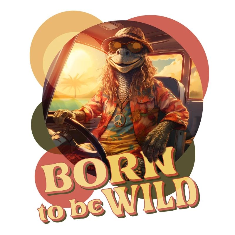 . Adventurous Hippie Iguana