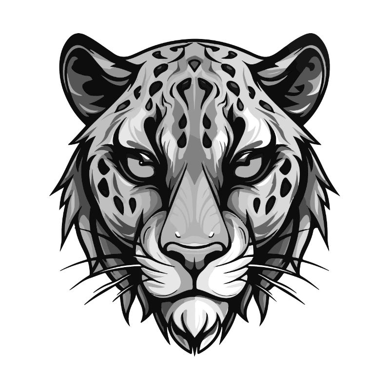 Portrait de guépard