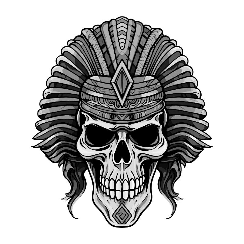 Pharaoh Skull