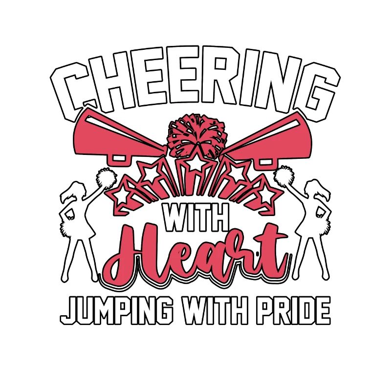 Cheering With Heart Jumping With Pride