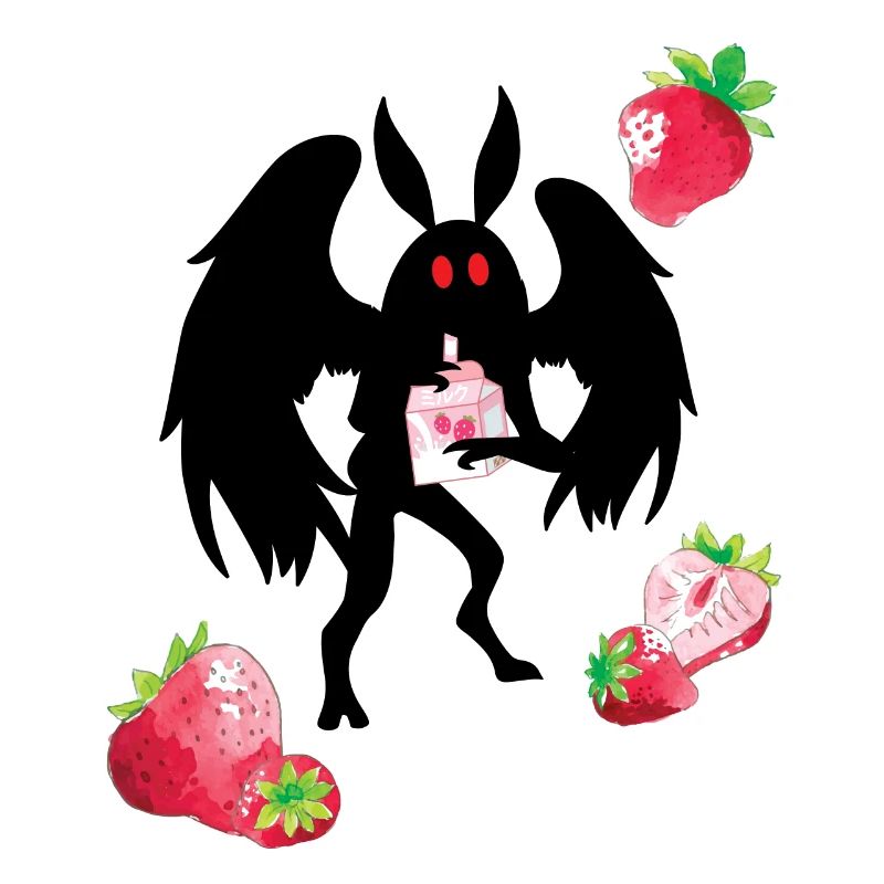 Mothman Erdbeereen Shake