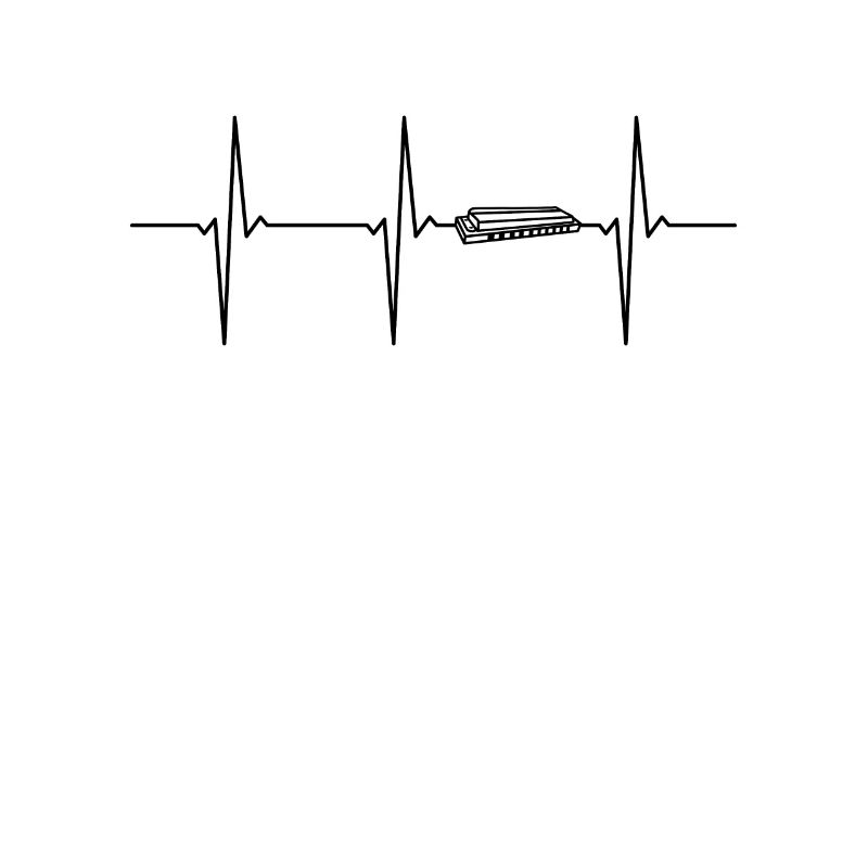 Harmonica ECG Heartbeat