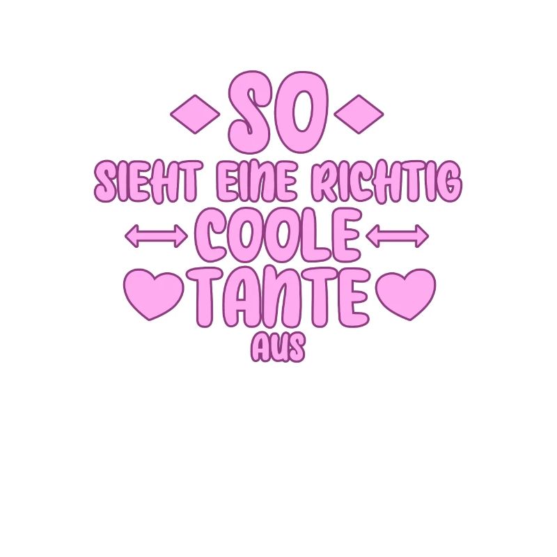 Coole Tante Spruch
