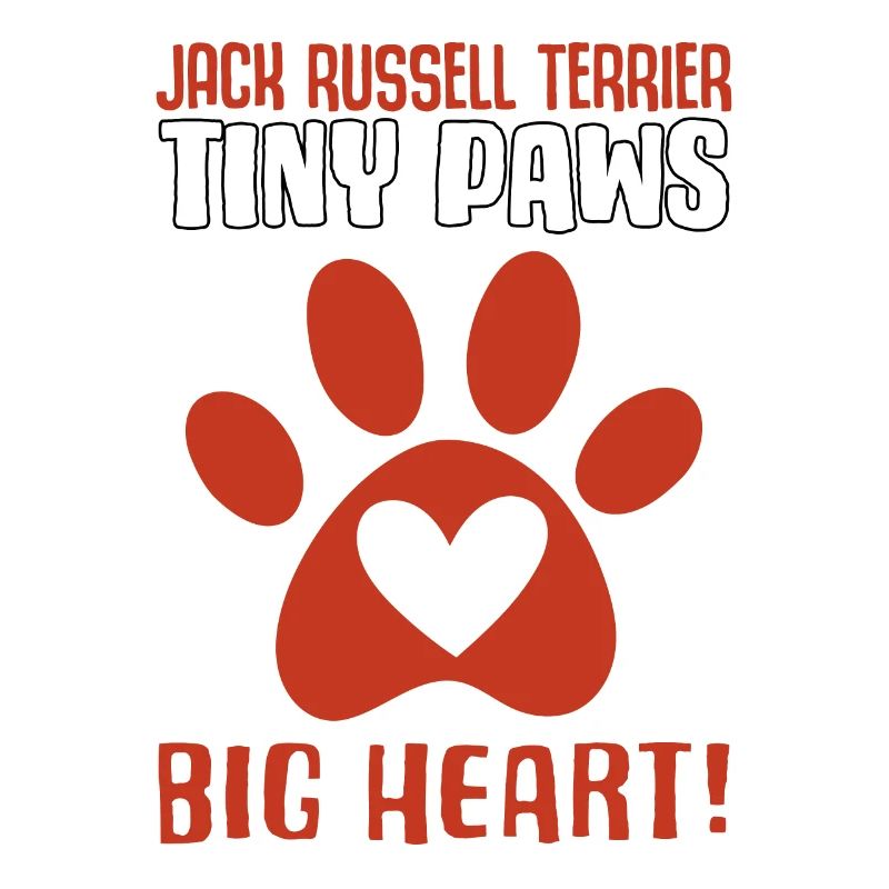 Jack Russell Terrier tiny paws big heart