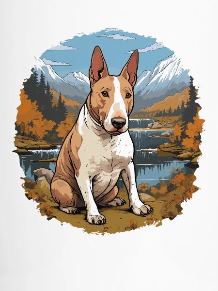 Hund Bullterrier