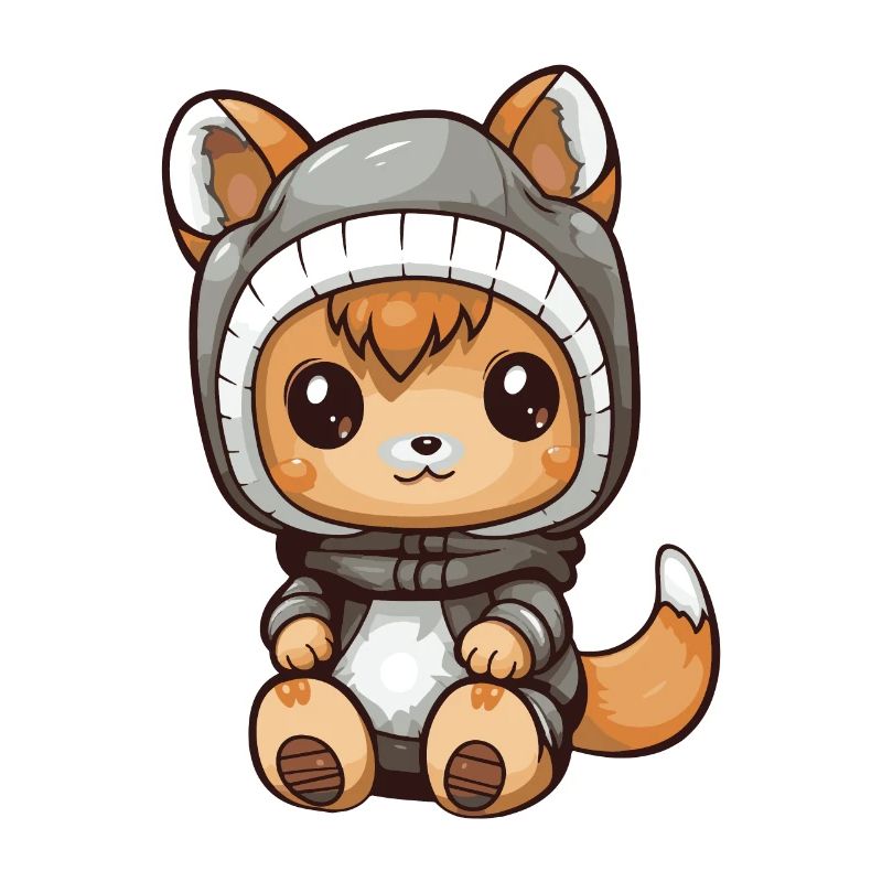 Squirrel Winter Comic