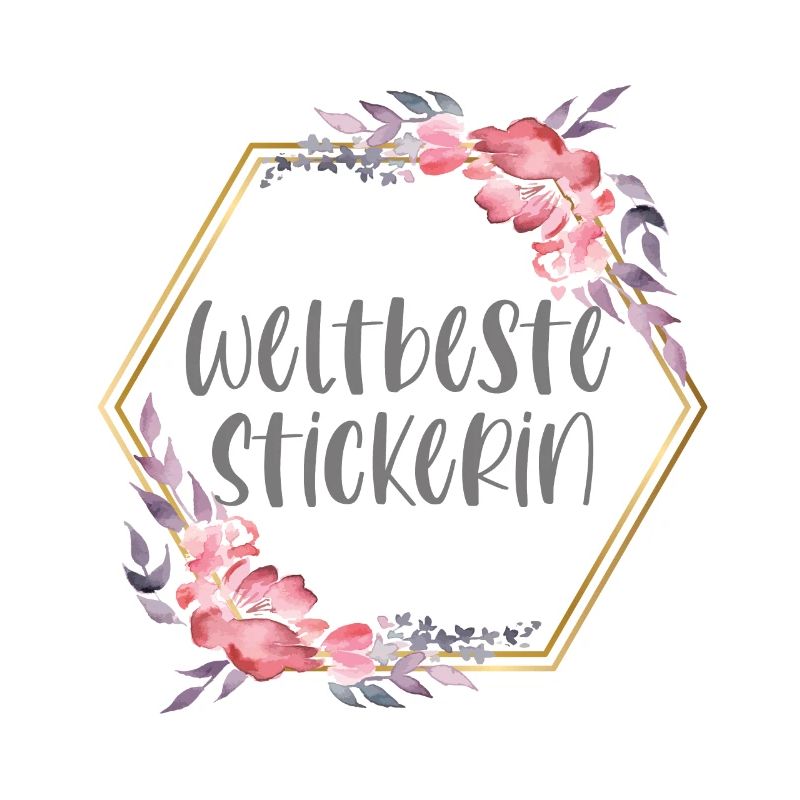 Stickerin Sticken Mädchen Geschenk