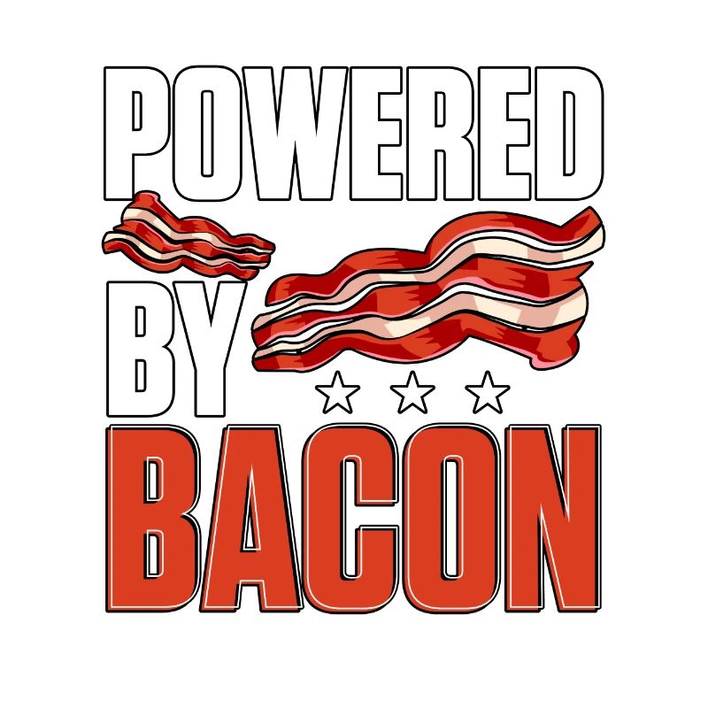 Propulsé par Bacon pour les amateurs de bacon