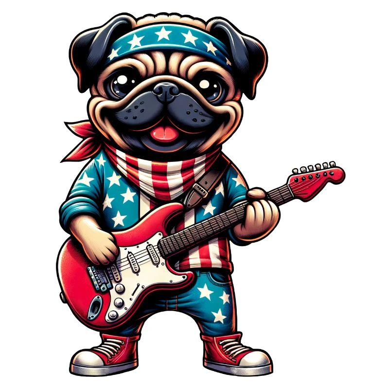 Mops-Gitarrist