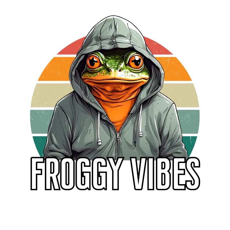 Froggy Vibes - Froschdesign