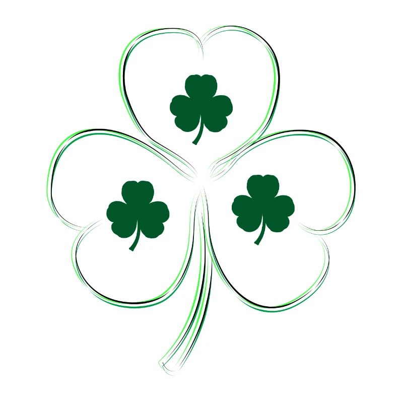 Heart Three-Leaf Clover