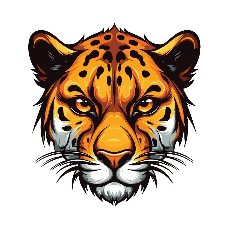 Cheetah Head