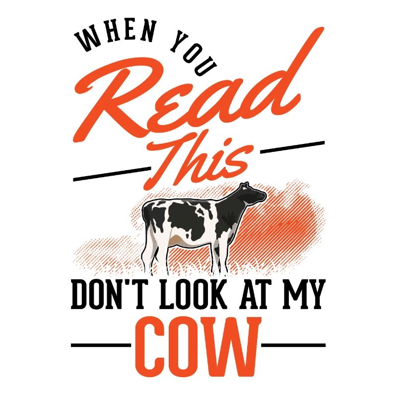 Cow Gift Farmer Cattle Breeder Cows