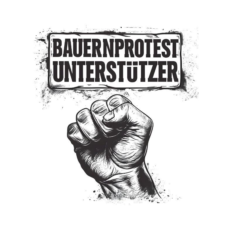 Bauernprotest Unterstützer Bauerndemo unterstützen