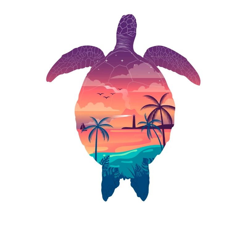 Bunte Schildkröte