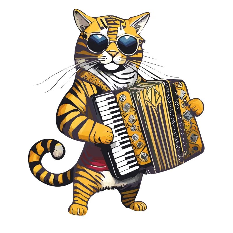 KATZE ZIEHHARMONIKA