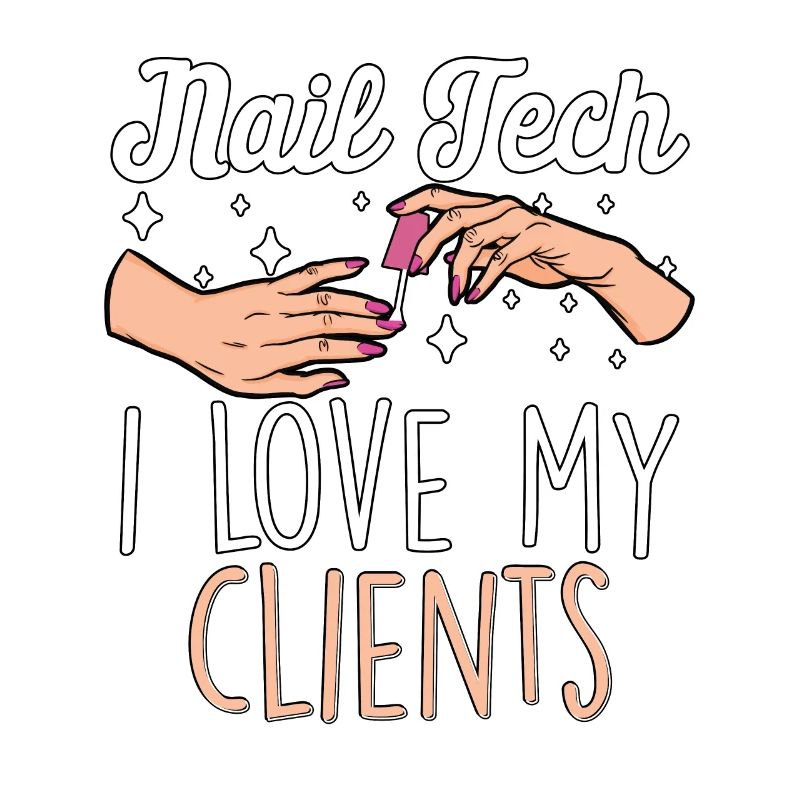 Nail Tech J’aime mes clients Manucure Pédicure