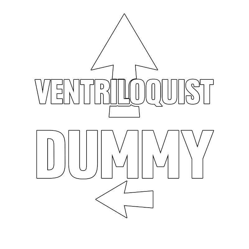 Ventriloquist Dummy for Puppeteer Ventriloquist