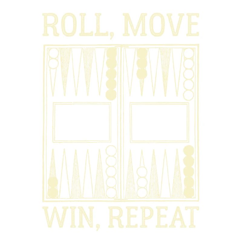 Backgammon Player Board Game King Funny Humor