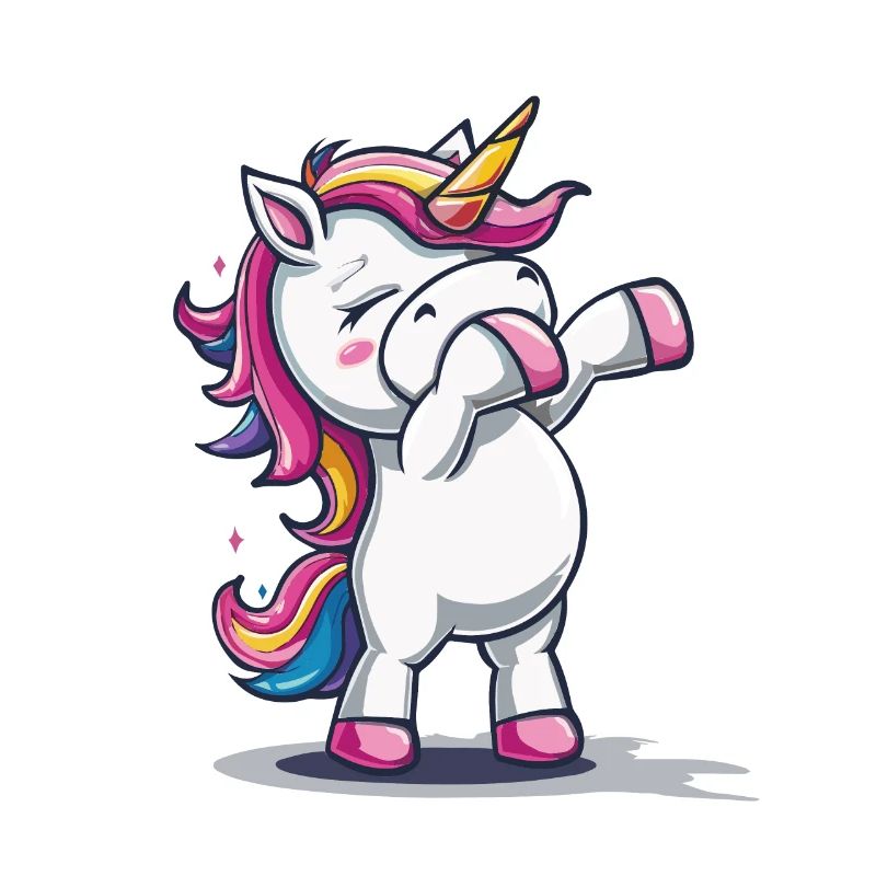 Tanzendes Einhorn