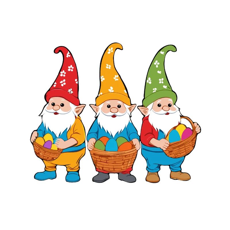 Easter Norse Gnome Easter Bunny Dwarfs