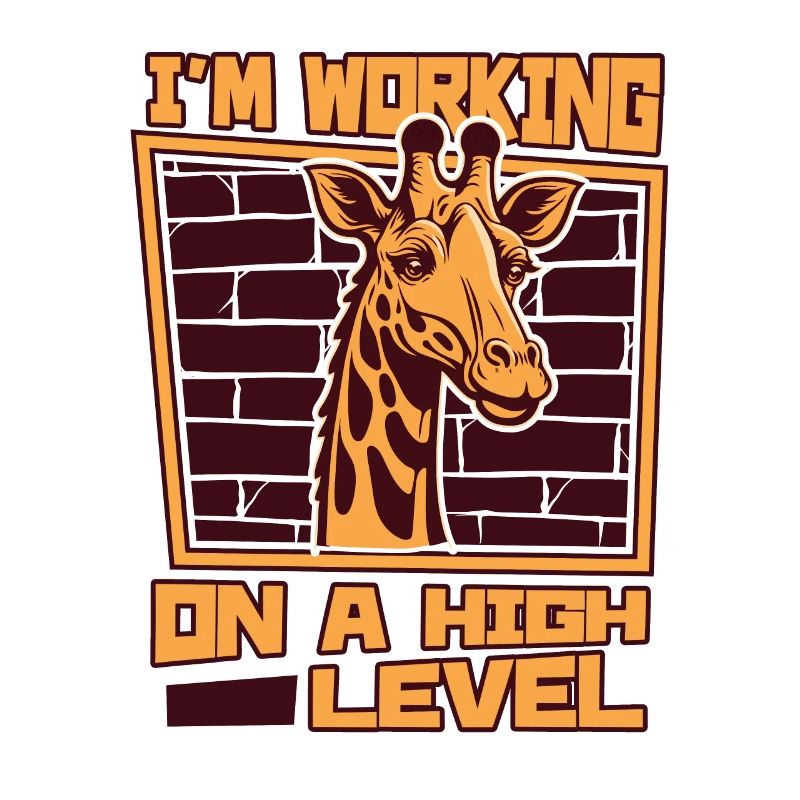 Ich arbeite an einer hochrangigen afrikanischen Giraffidae