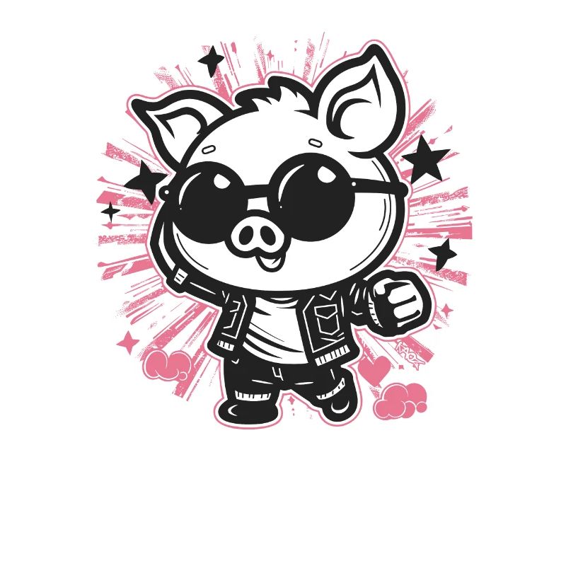 Super Coolers Disco Pig