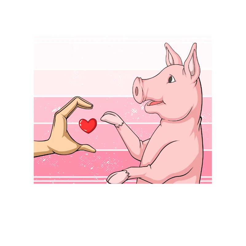 Cochon Amant Cochon Ami Cochons