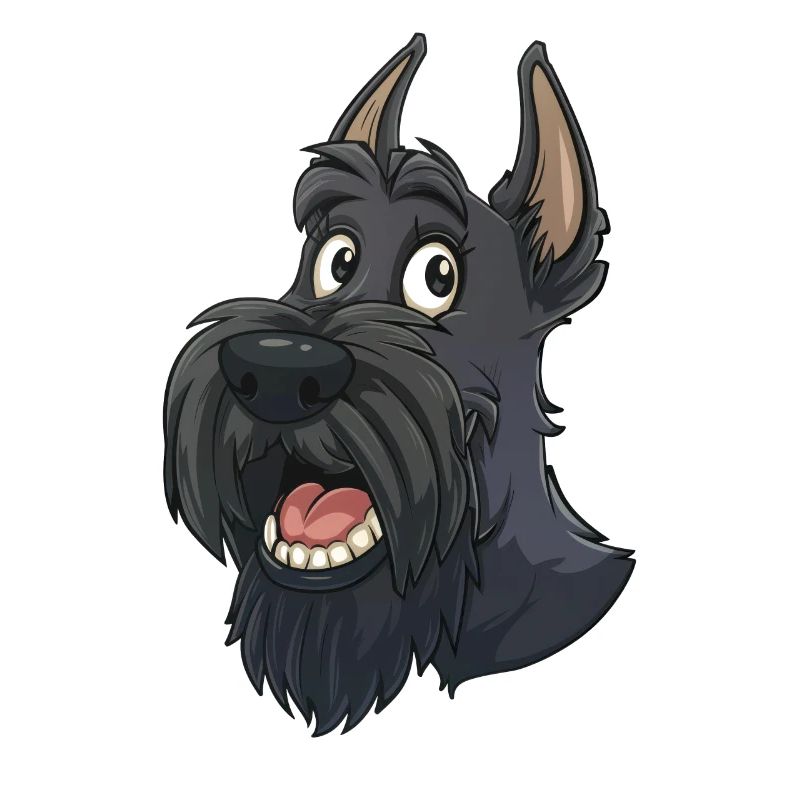 Scottish Terrier | Cartoon Artwork