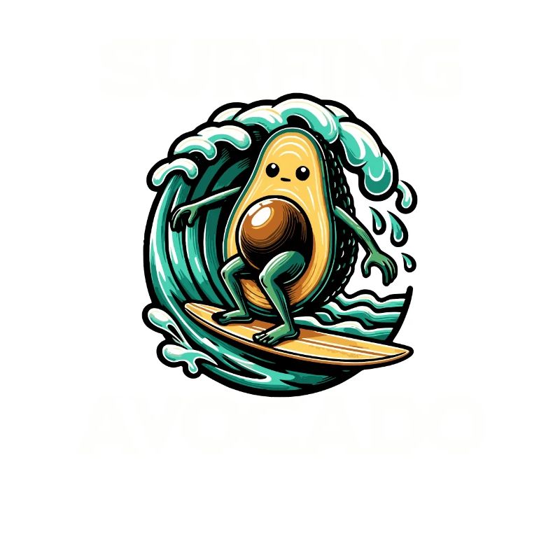 Surfing Avocado
