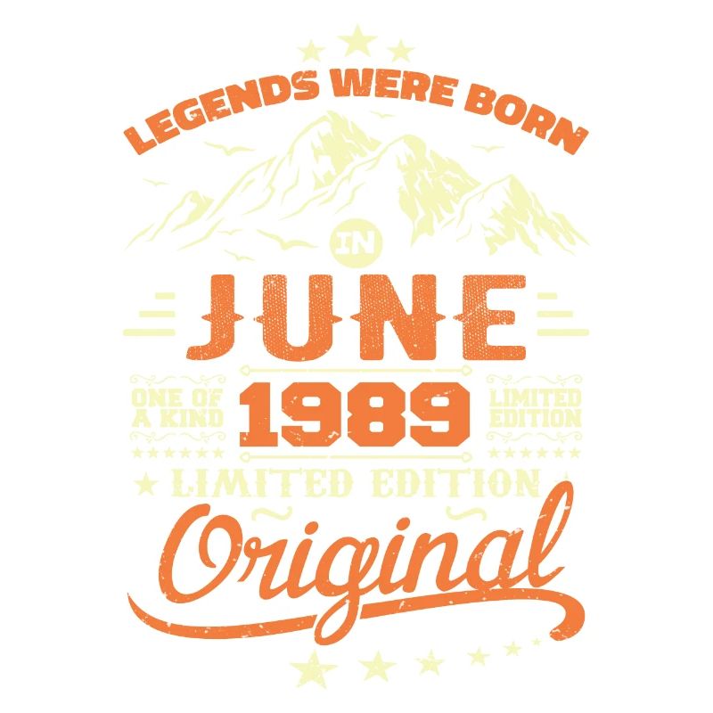 Juni 1989 Ursprünglich Geboren Juni 1989 Geburtstag