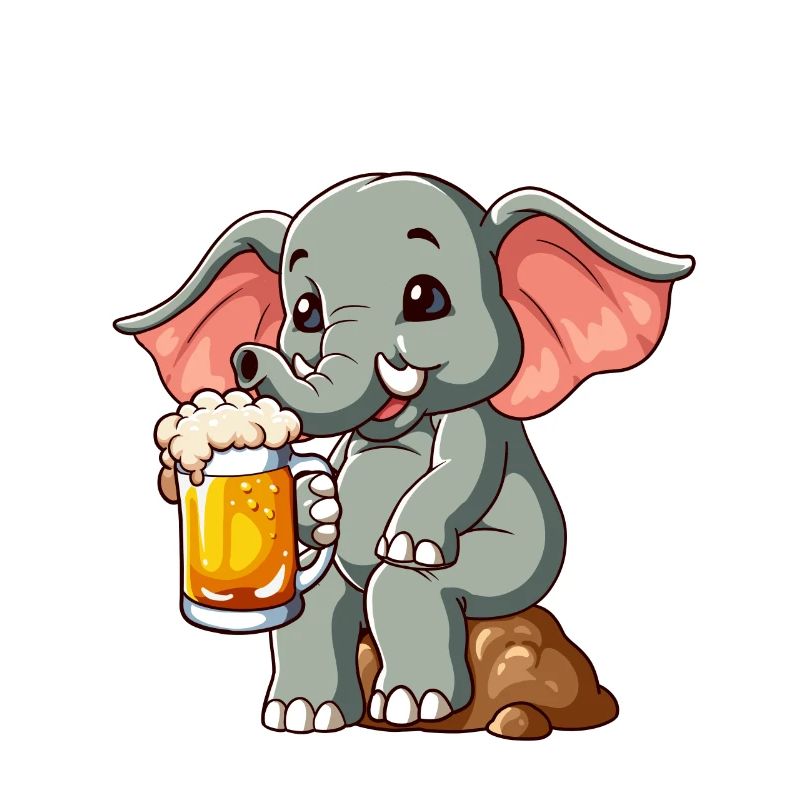 Alkifant Elefant Bier