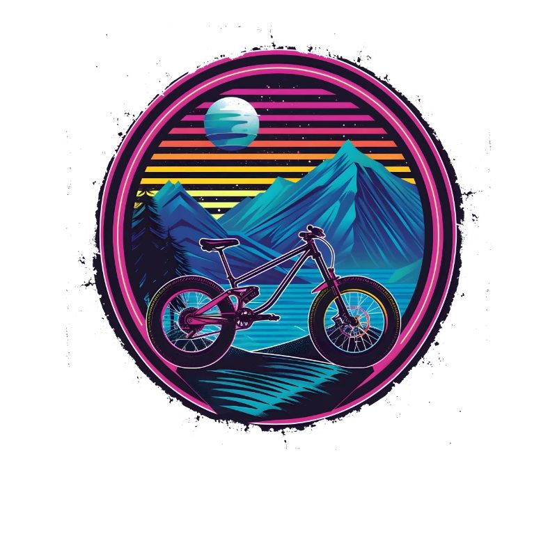 Retro Radfahrer